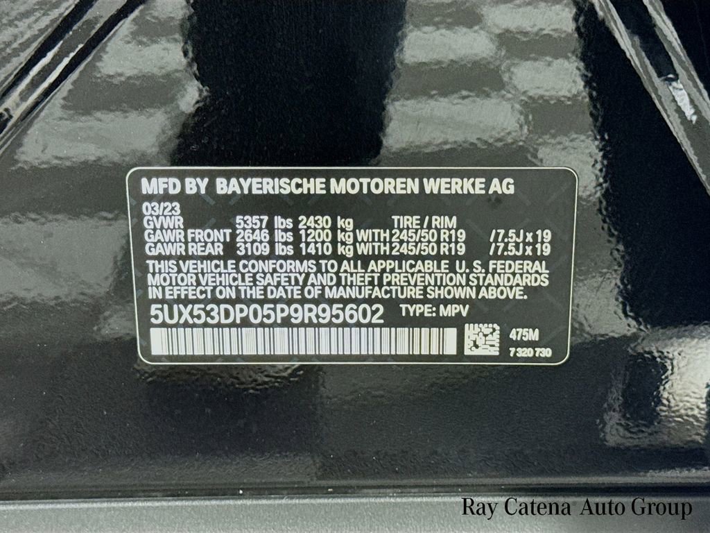 Certified 2023 BMW X3 xDrive30i w/ Premium Package image 33