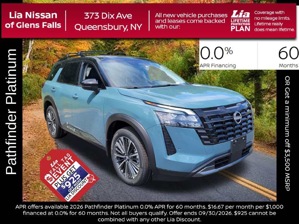 New 2026 Nissan Pathfinder Platinum