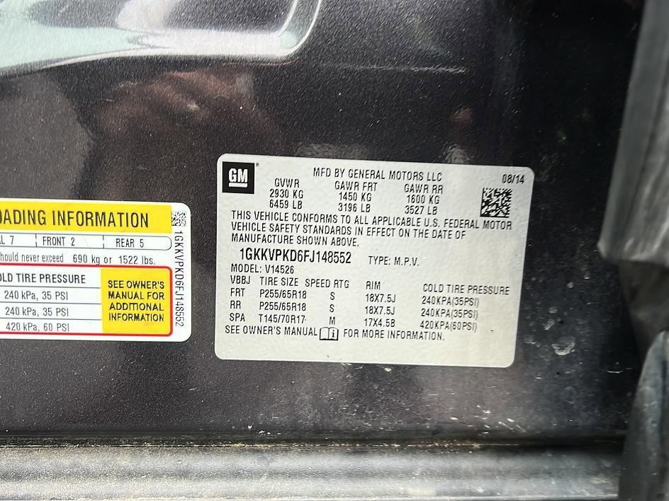 Used 2015 GMC Acadia SLE AWD/4WD image 20