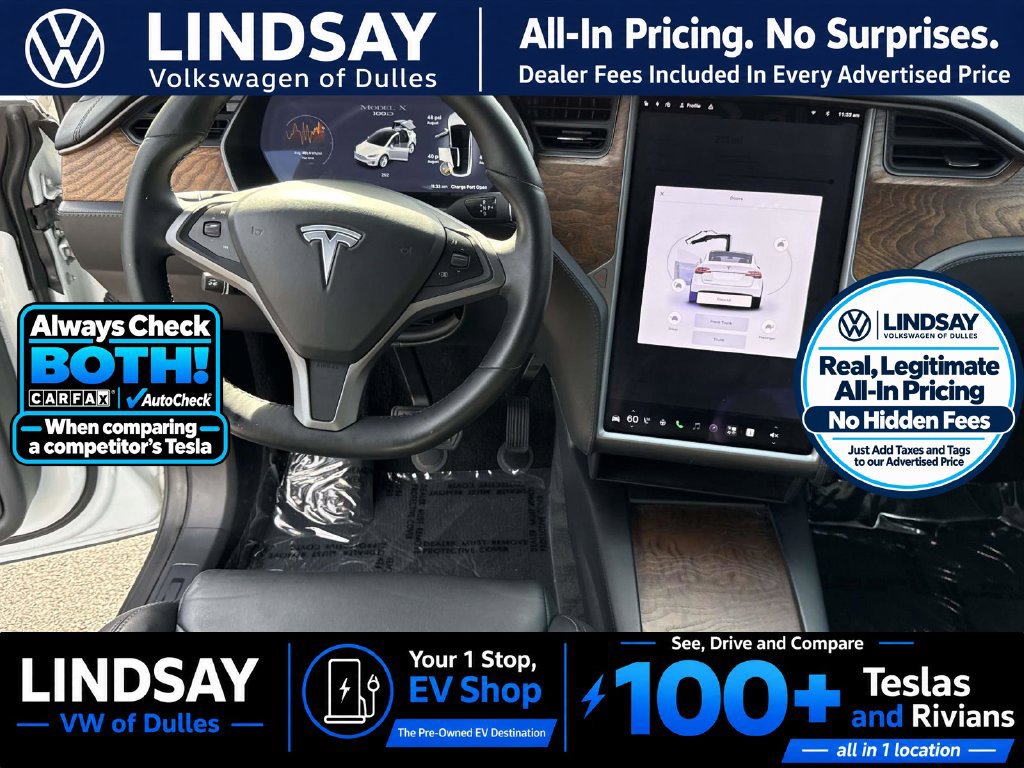 Used 2018 Tesla Model X 100D AWD/4WD image 9