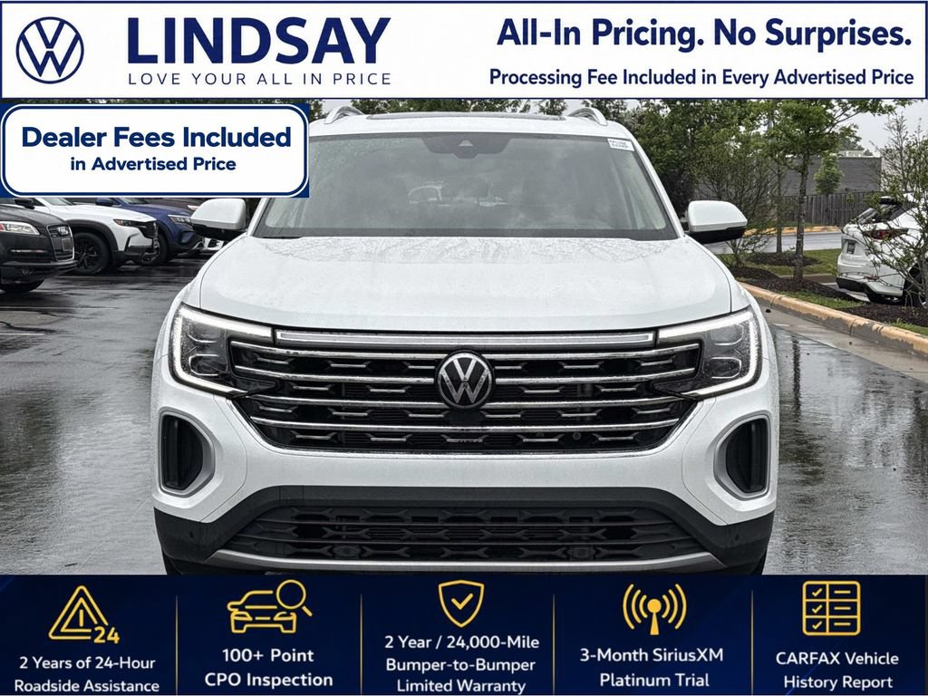 Certified 2025 Volkswagen Atlas SEL AWD/4WD image 8