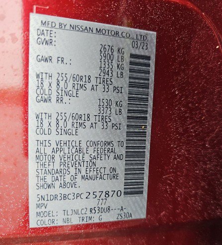 Used 2023 Nissan Pathfinder SV AWD/4WD image 31