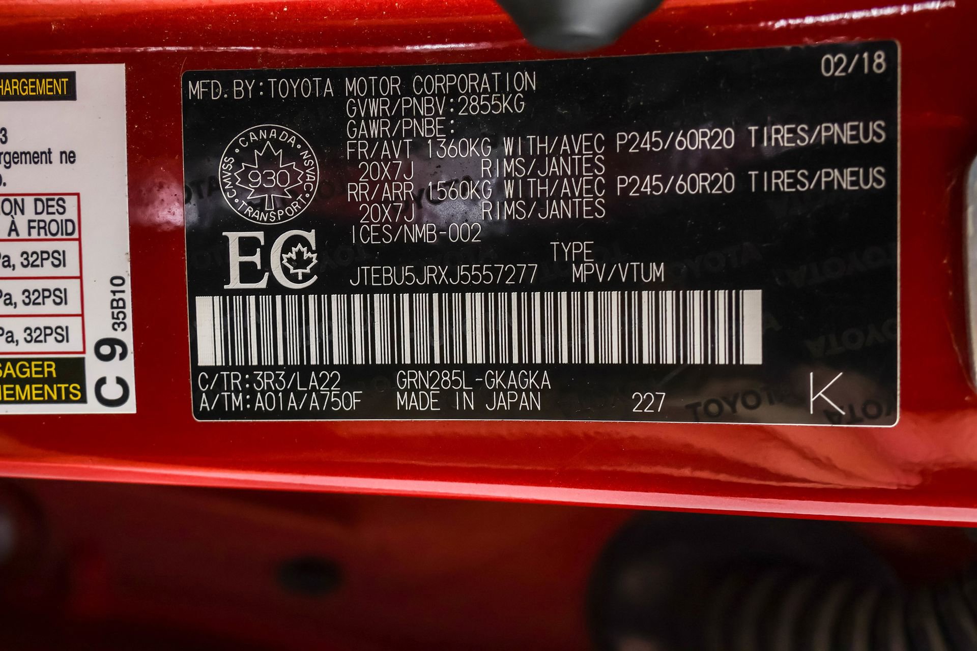 Used 2018 Toyota 4Runner Limited image 48