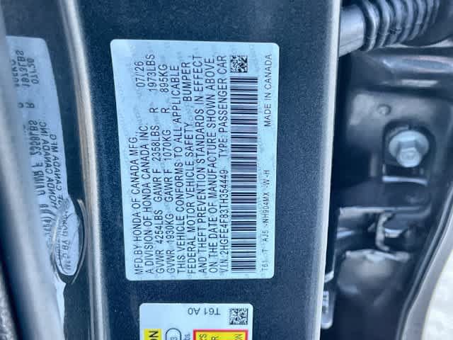 Certified 2026 Honda Civic Sport Touring image 22