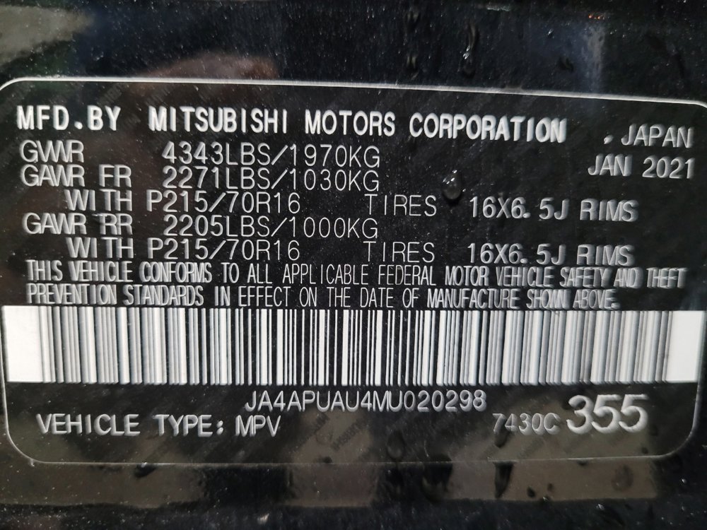 Used 2021 Mitsubishi Outlander Sport ES FWD image 33