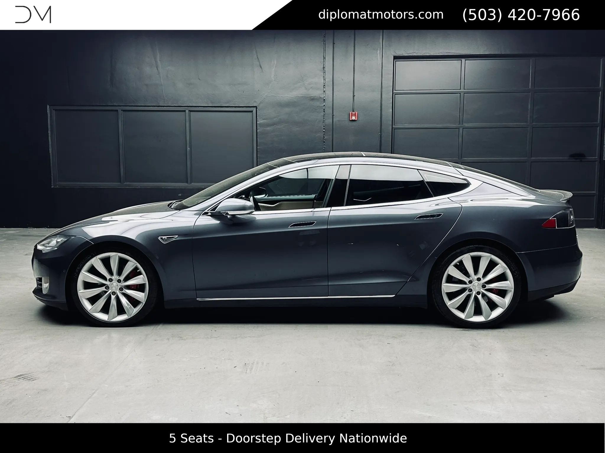 Used 2016 Tesla Model S P90D AWD/4WD image 4