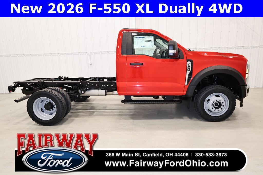 New 2026 Ford F550 4x4 Regular Cab Super Duty