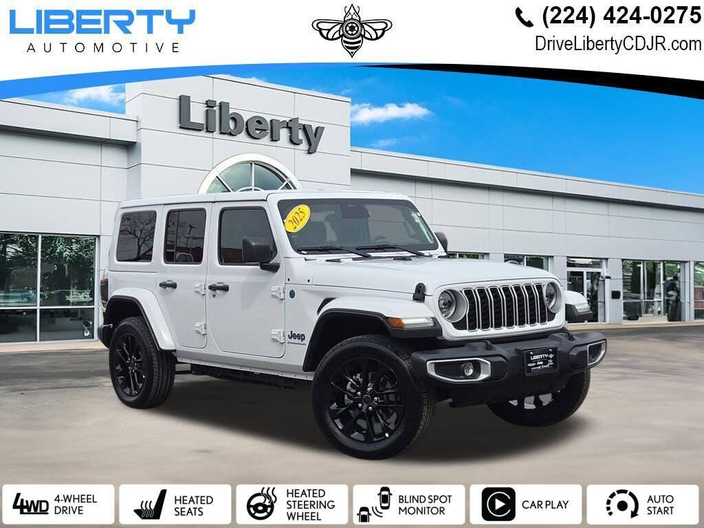 Certified 2025 Jeep Wrangler Unlimited Sahara w/ Safety Group