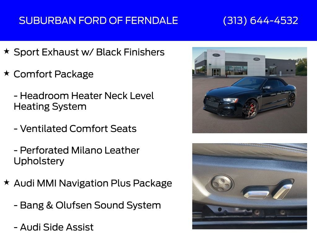 Used 2014 Audi RS 5 Cabriolet image 4