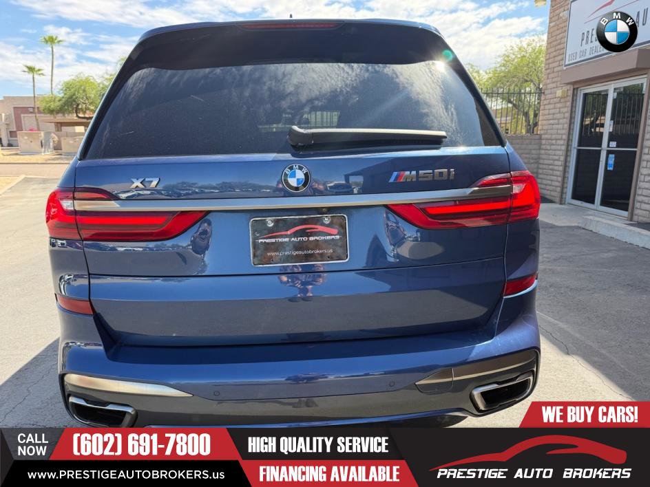 Used 2021 BMW X7 M50i w/ Executive Package image 16
