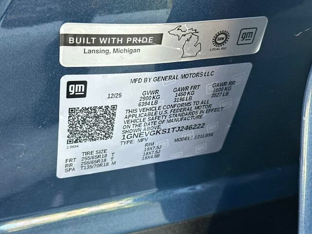 Used 2026 Chevrolet Traverse LT w/ Driver Confidence Package AWD/4WD image 37