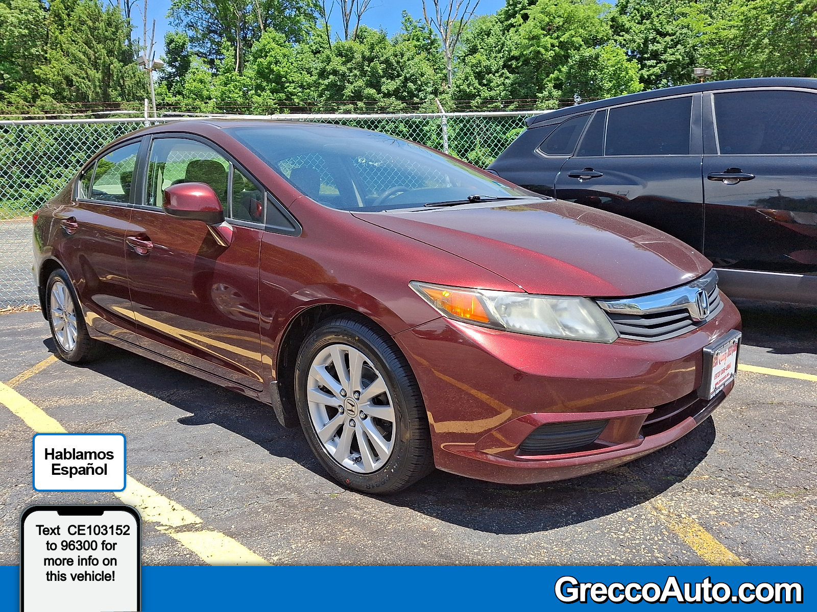 Used 2012 Honda Civic EX