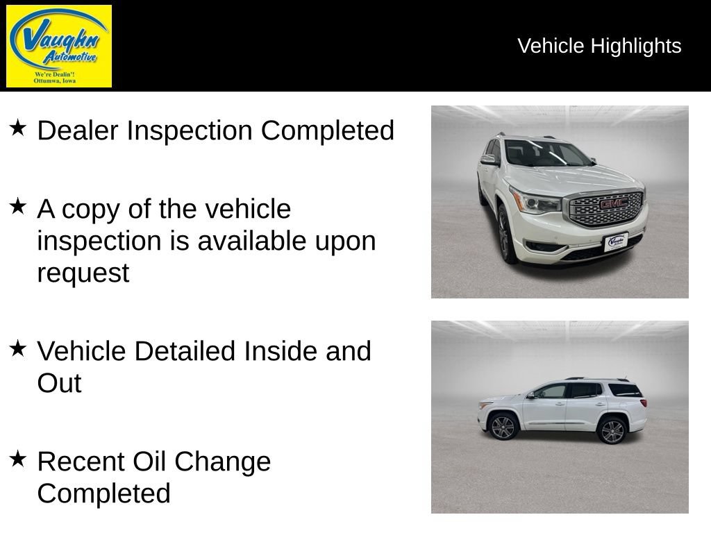 Used 2018 GMC Acadia Denali AWD/4WD image 2