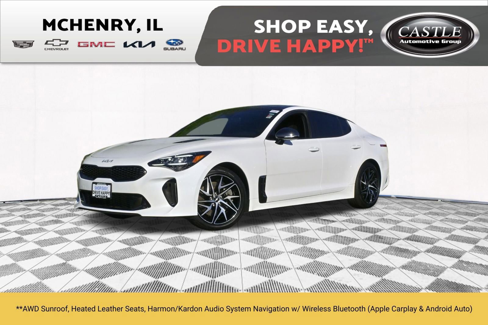 Used 2022 Kia Stinger GT-Line w/ Sun & Sound Package