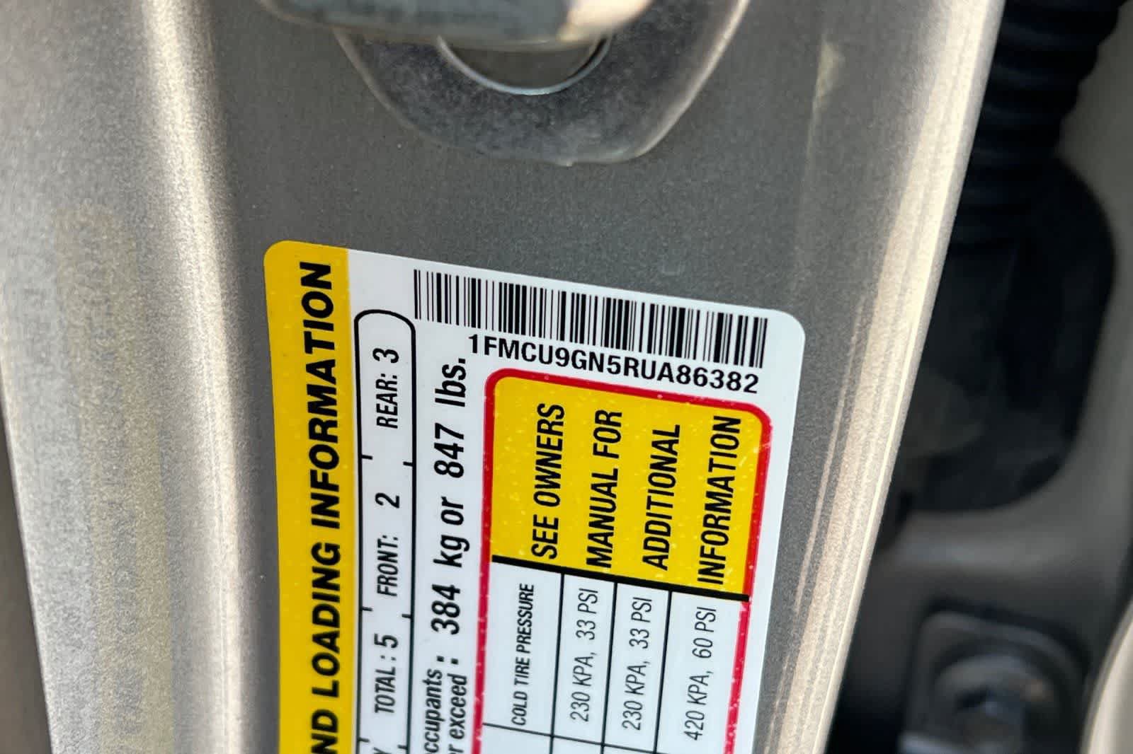 Used 2024 Ford Escape Active AWD/4WD image 35