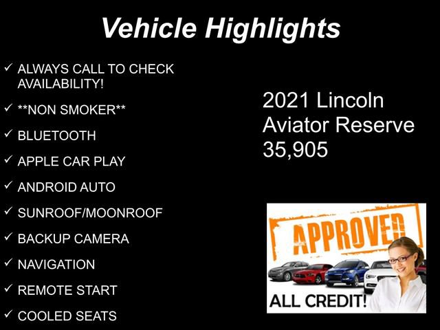 Used 2021 Lincoln Aviator Reserve w/ Elements Package Plus image 9