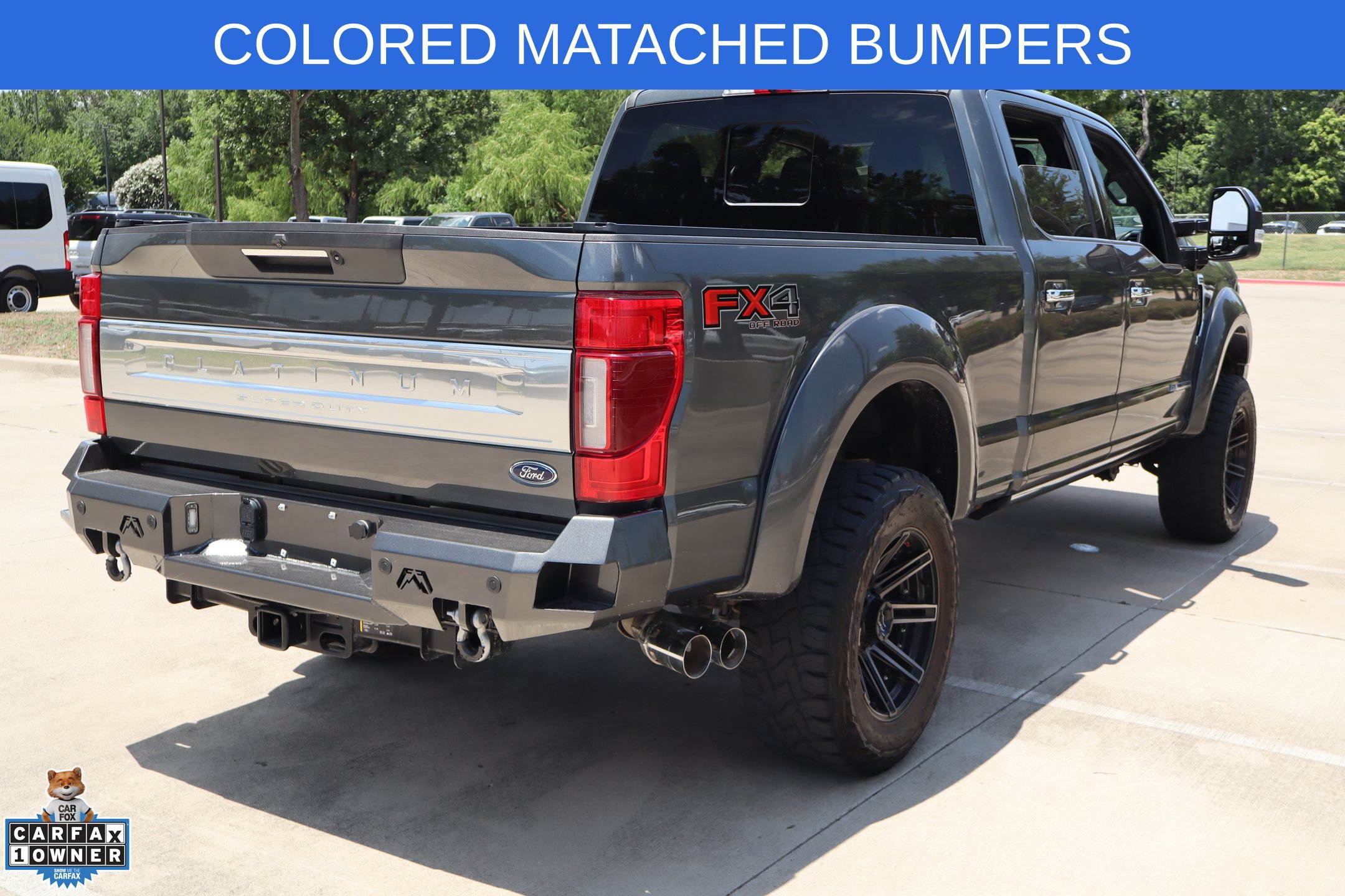 Used 2020 Ford F250 Platinum w/ FX4 Off-Road Package AWD/4WD image 3