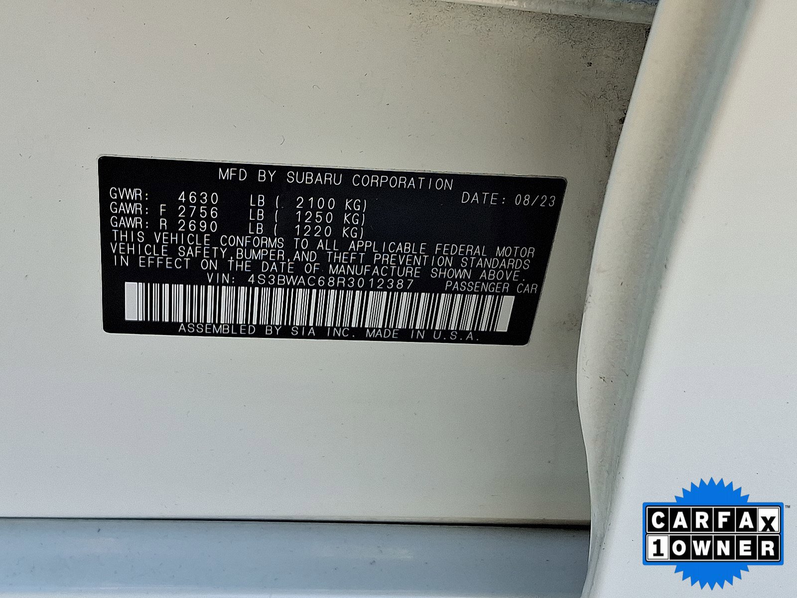 Certified 2024 Subaru Legacy Premium image 46