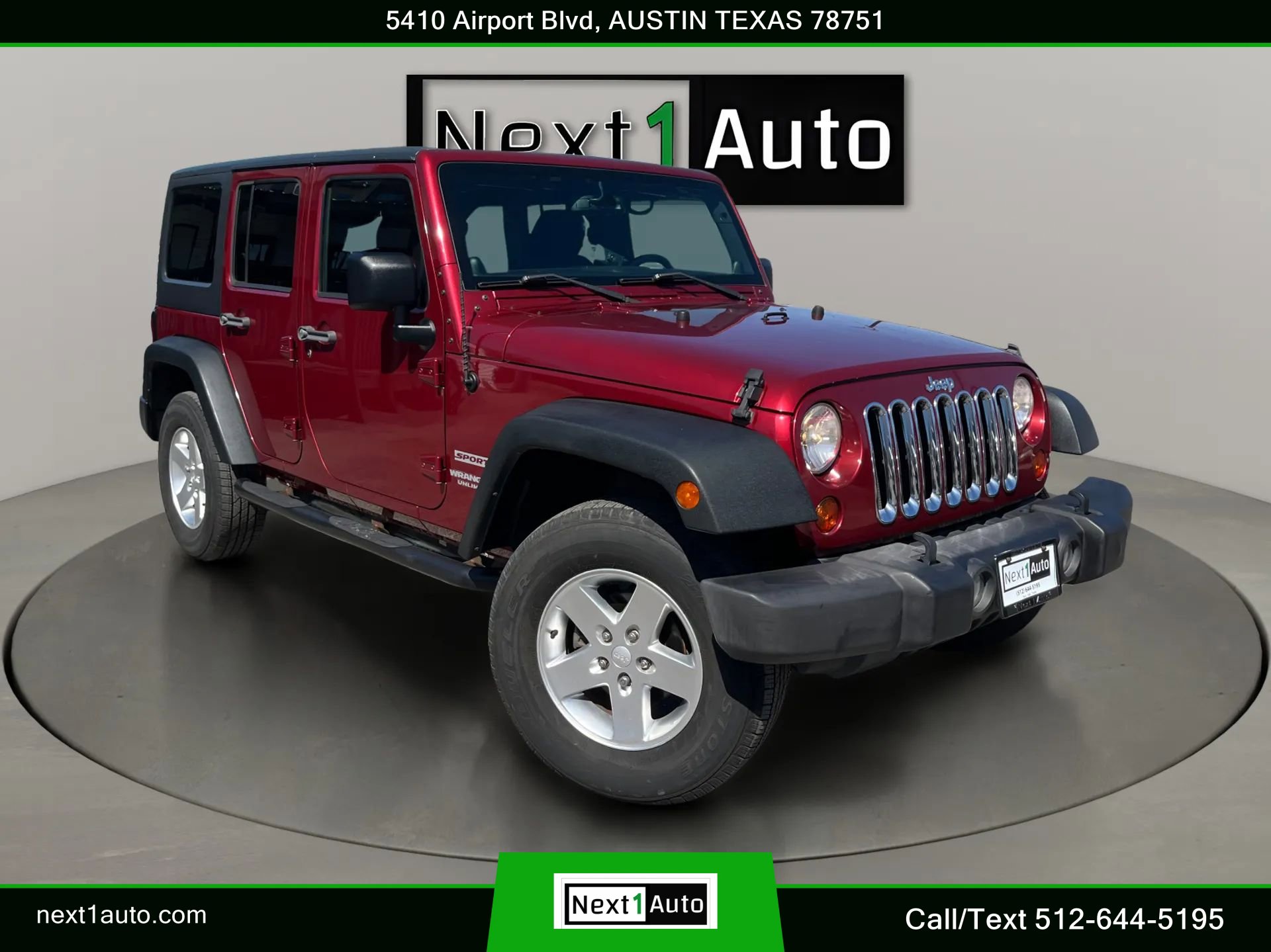Used 2013 Jeep Wrangler Unlimited Sport