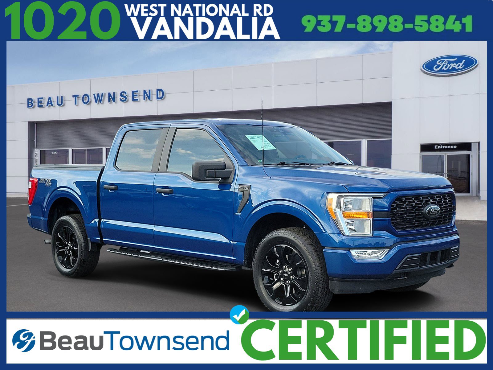 Certified 2022 Ford F150 XL w/ STX Black Appearance Package