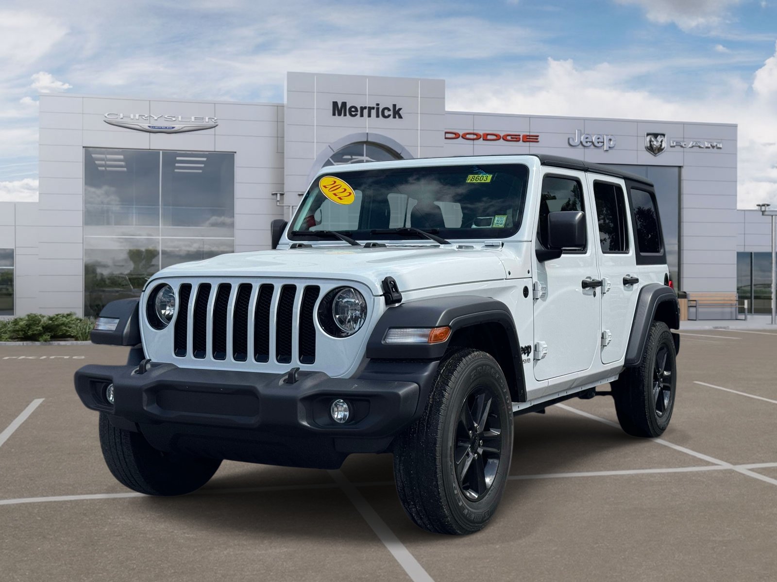 Used 2022 Jeep Wrangler Unlimited Sport AWD/4WD image 4