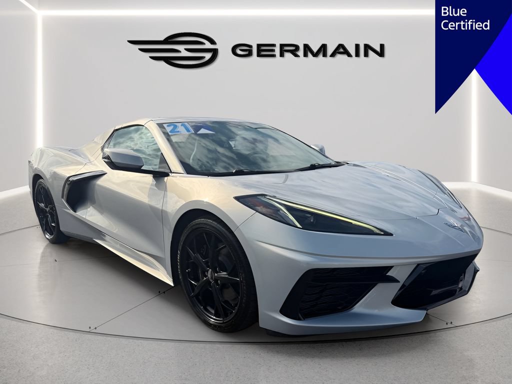 Used 2021 Chevrolet Corvette Stingray Preferred Conv w/ Battery Protection Package RWD image 2
