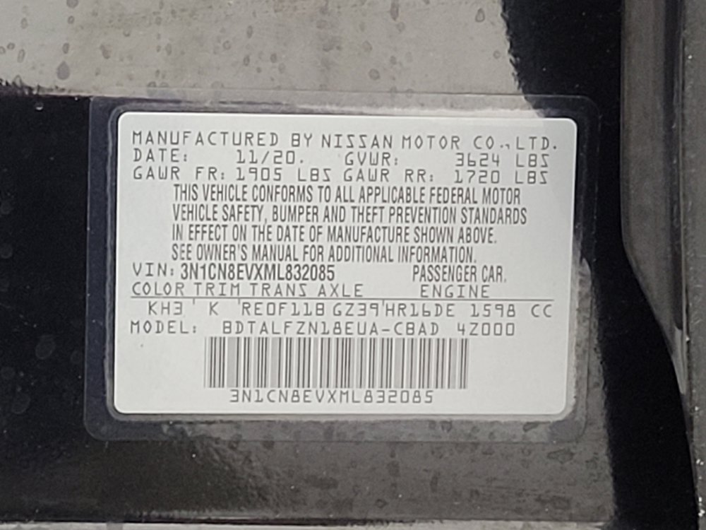 Used 2021 Nissan Versa SV FWD image 33