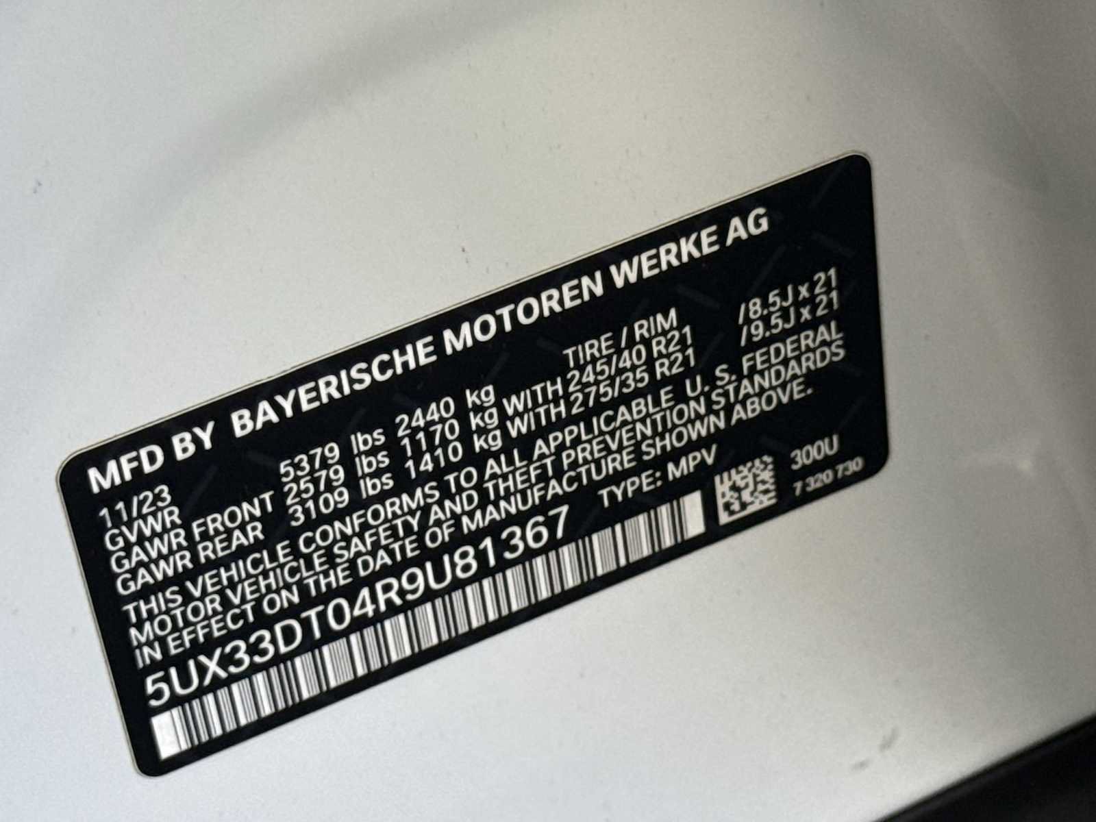 Used 2024 BMW X4 xDrive30i w/ Parking Assistance Package AWD/4WD image 29
