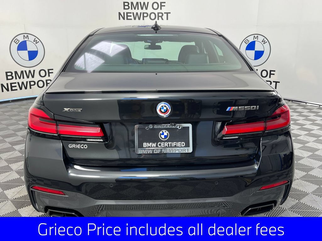 Used 2023 BMW M550i xDrive w/ Executive Package AWD/4WD image 11