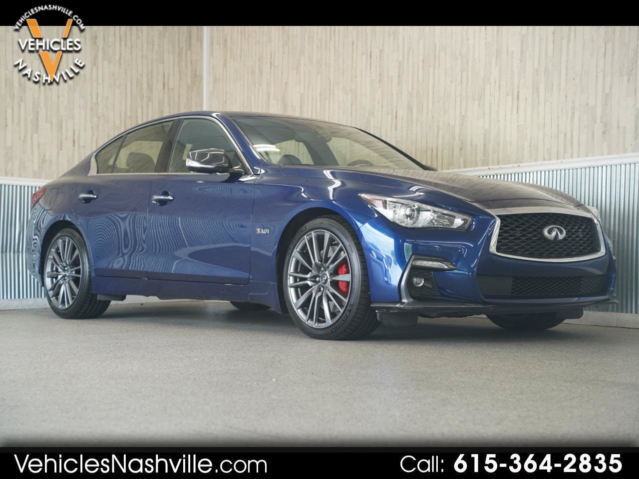 Used 2019 INFINITI Q50 Red Sport 400 w/ Proactive Package