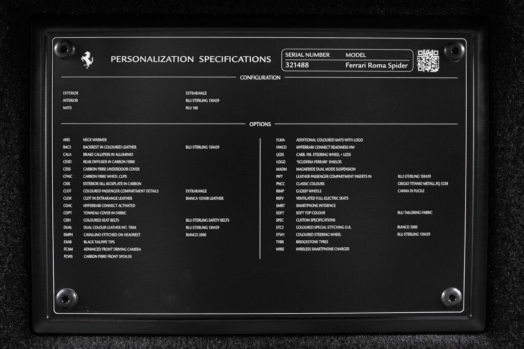 Used 2025 Ferrari Roma Spider image 20