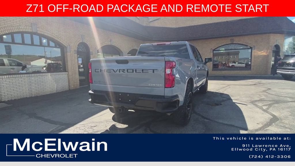 Used 2024 Chevrolet Silverado 1500 Custom Trail Boss AWD/4WD image 9