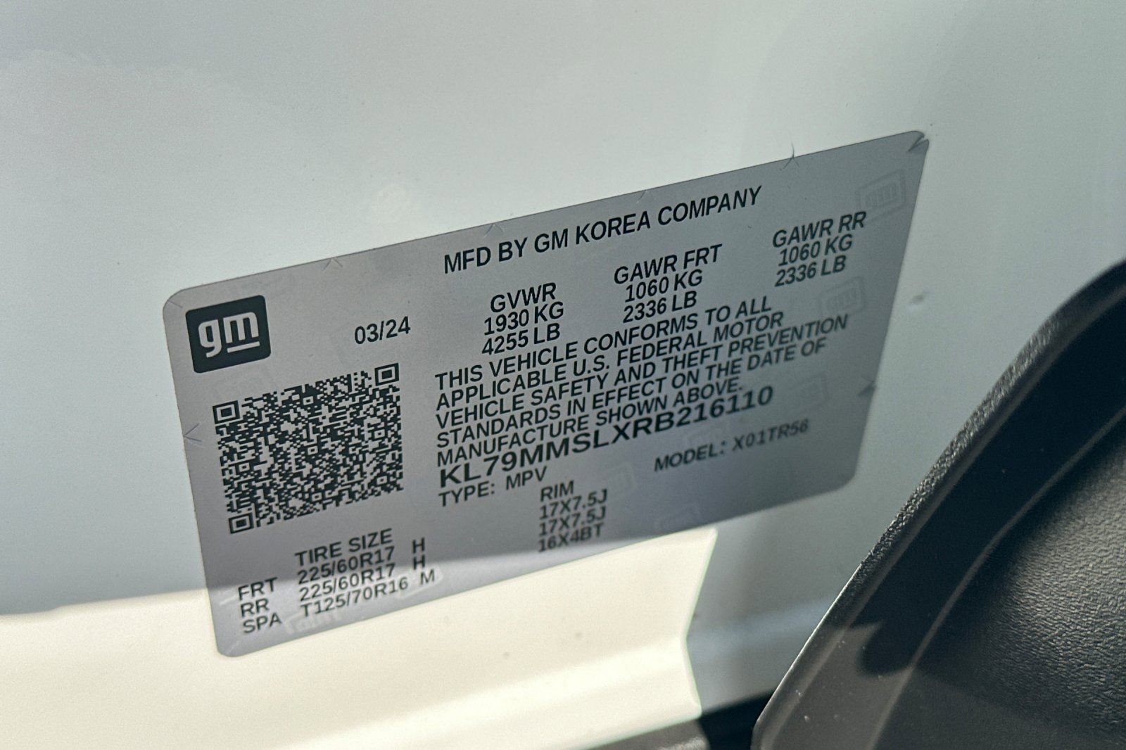 Certified 2024 Chevrolet TrailBlazer LS w/ LS Confidence Package image 39