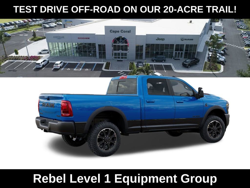 New 2026 RAM 2500 Rebel w/ Rebel Level 1 Equipment Group AWD/4WD image 4