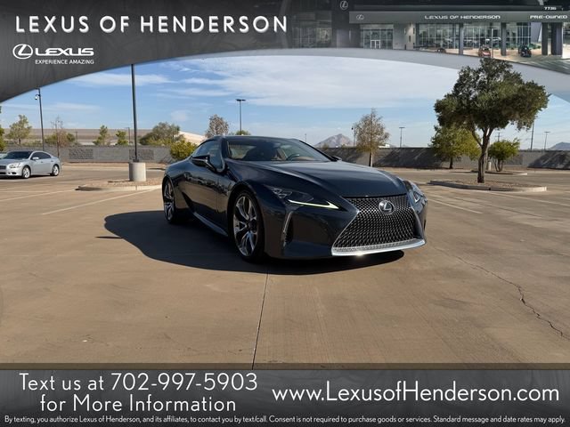 Used 2018 Lexus LC 500 Coupe w/ Sport Package