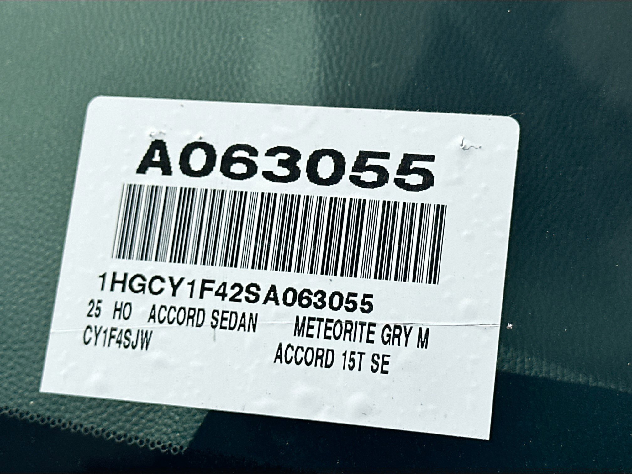 New 2025 Honda Accord SE image 26