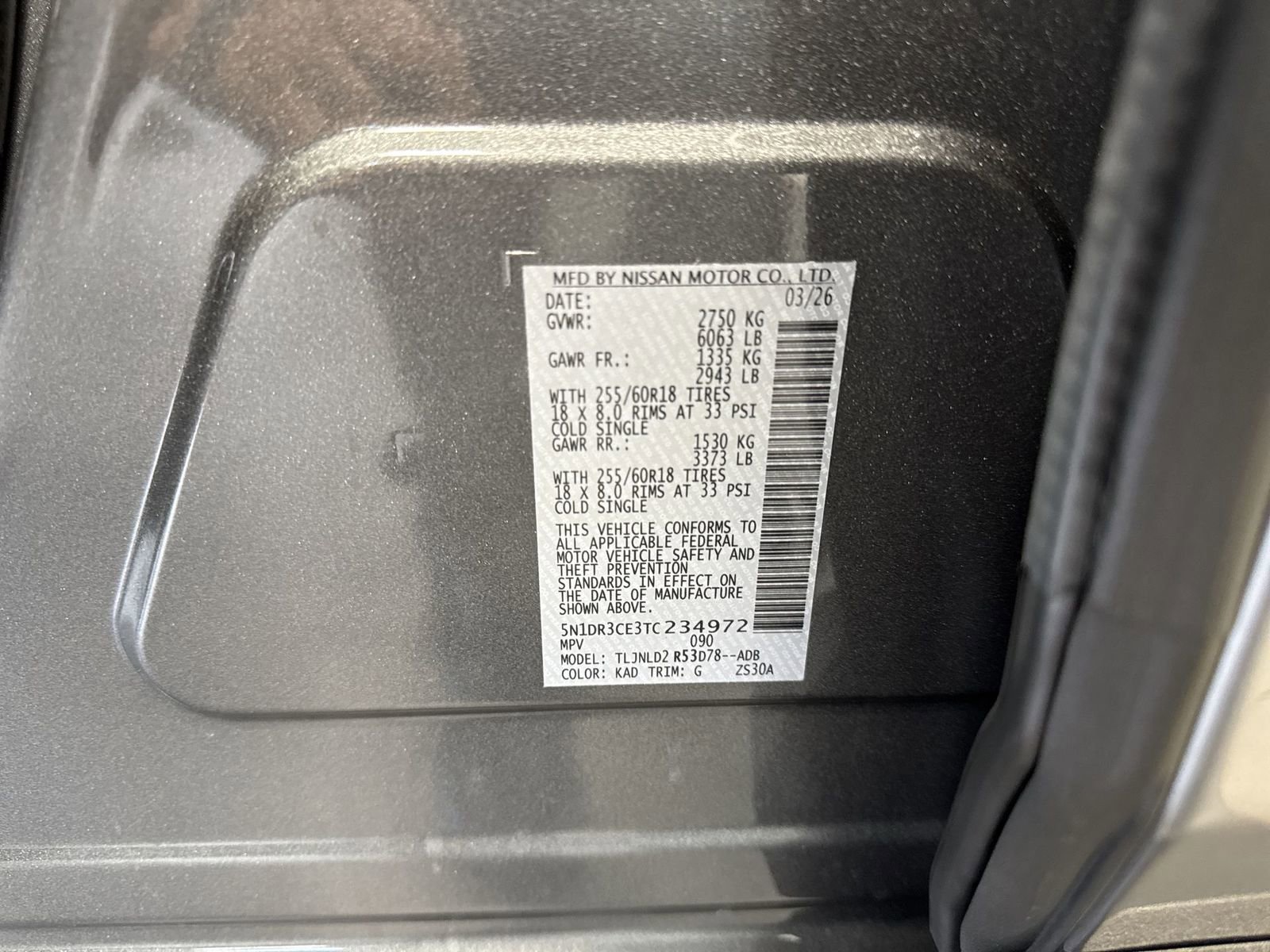 New 2026 Nissan Pathfinder SL AWD/4WD image 42