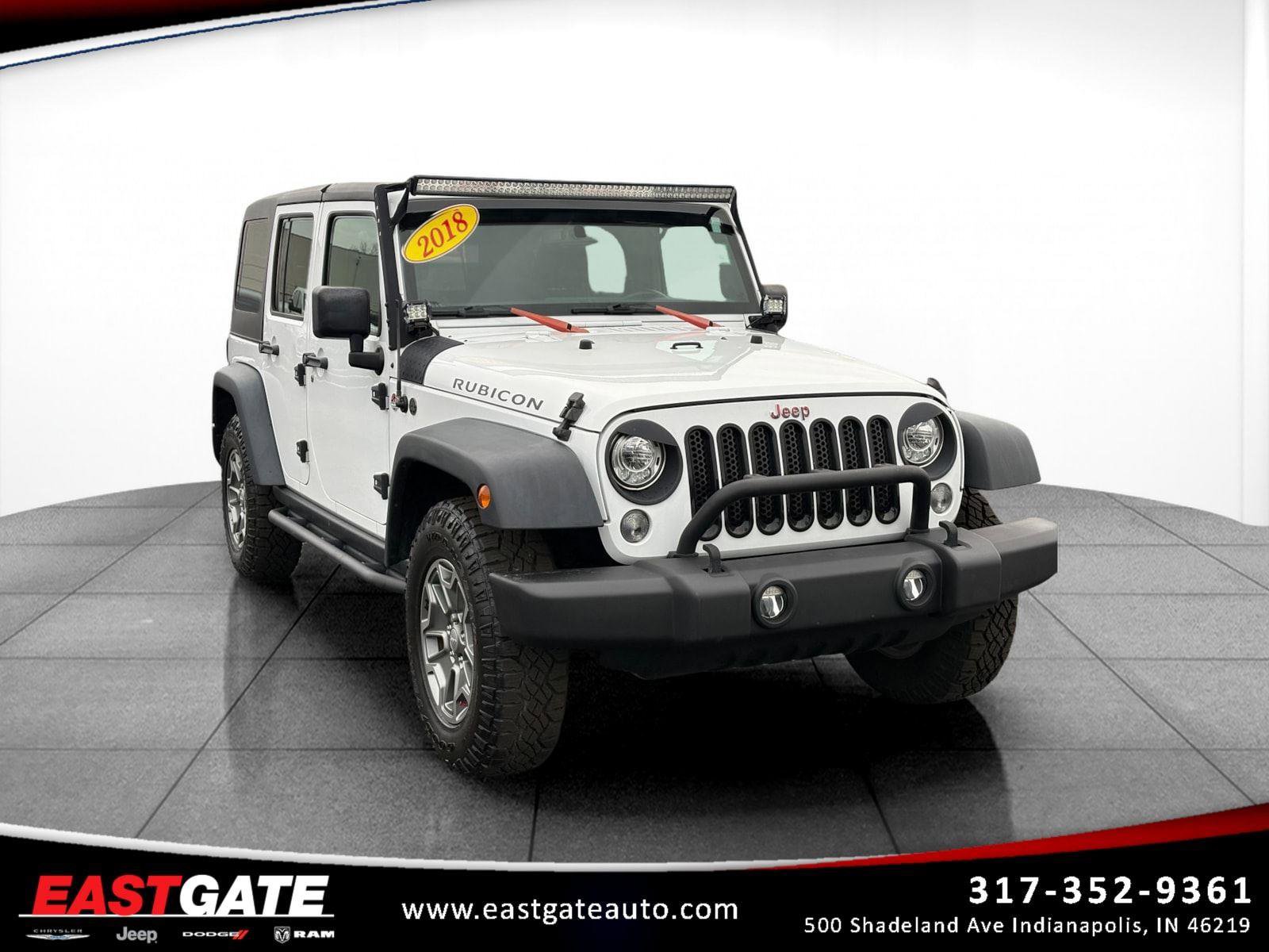 Used 2018 Jeep Wrangler Unlimited Rubicon w/ Connectivity Group image 1
