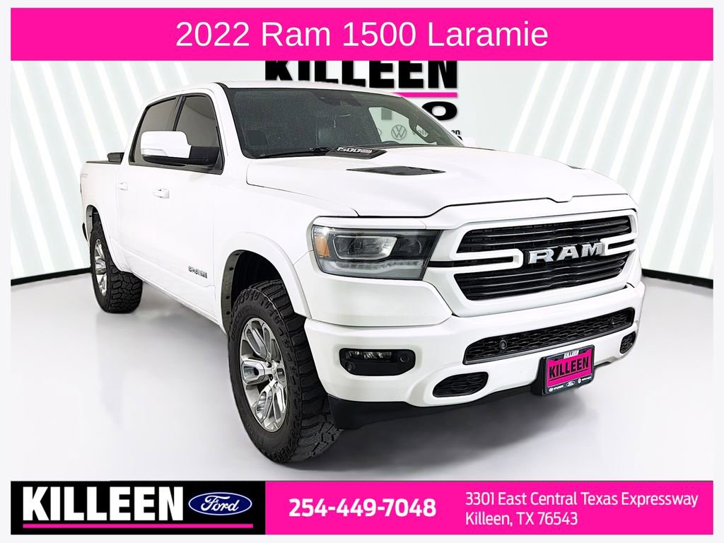 Used 2022 RAM 1500 Laramie w/ Sport Appearance Package image 1