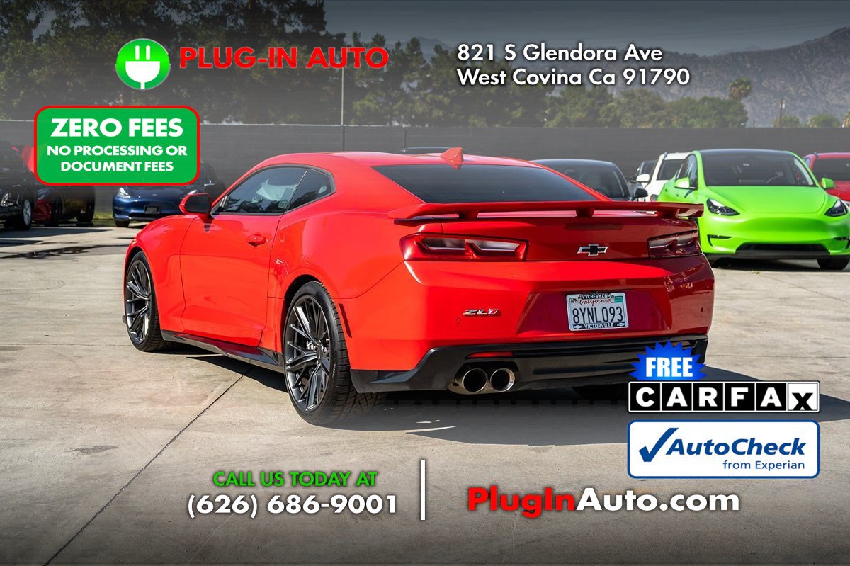 Used 2017 Chevrolet Camaro ZL1 RWD image 2