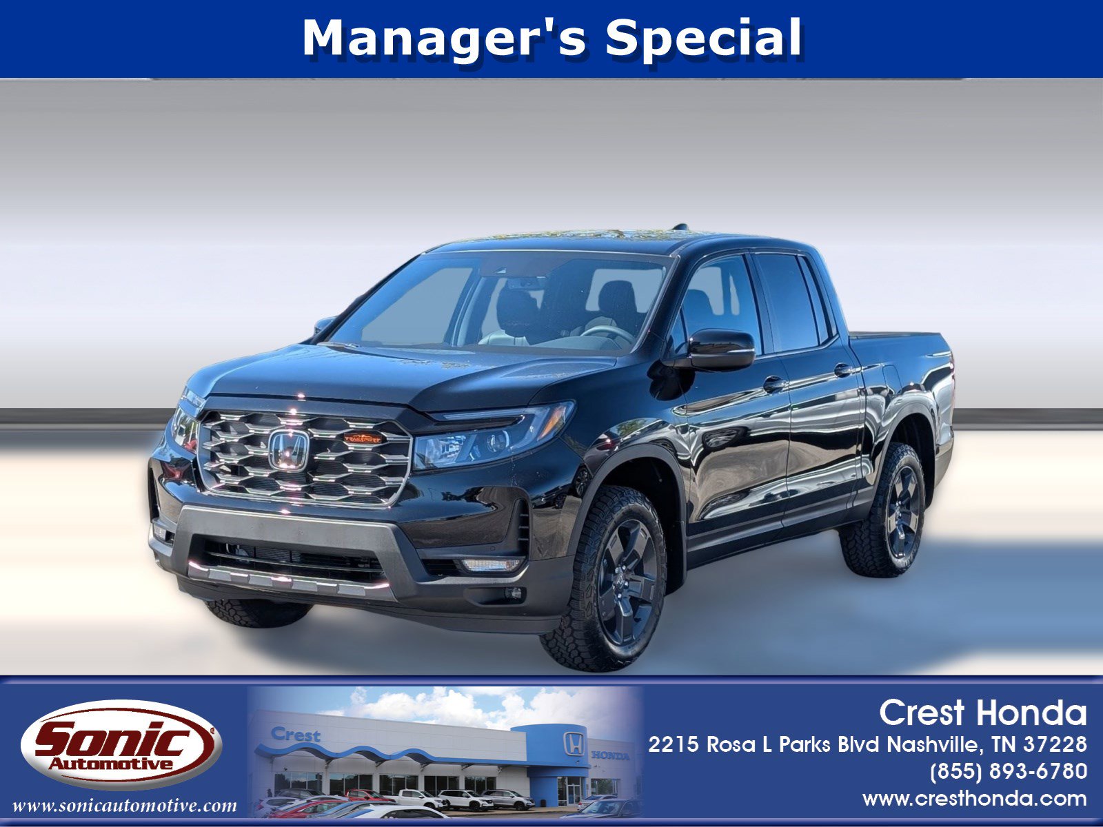 New 2026 Honda Ridgeline TrailSport