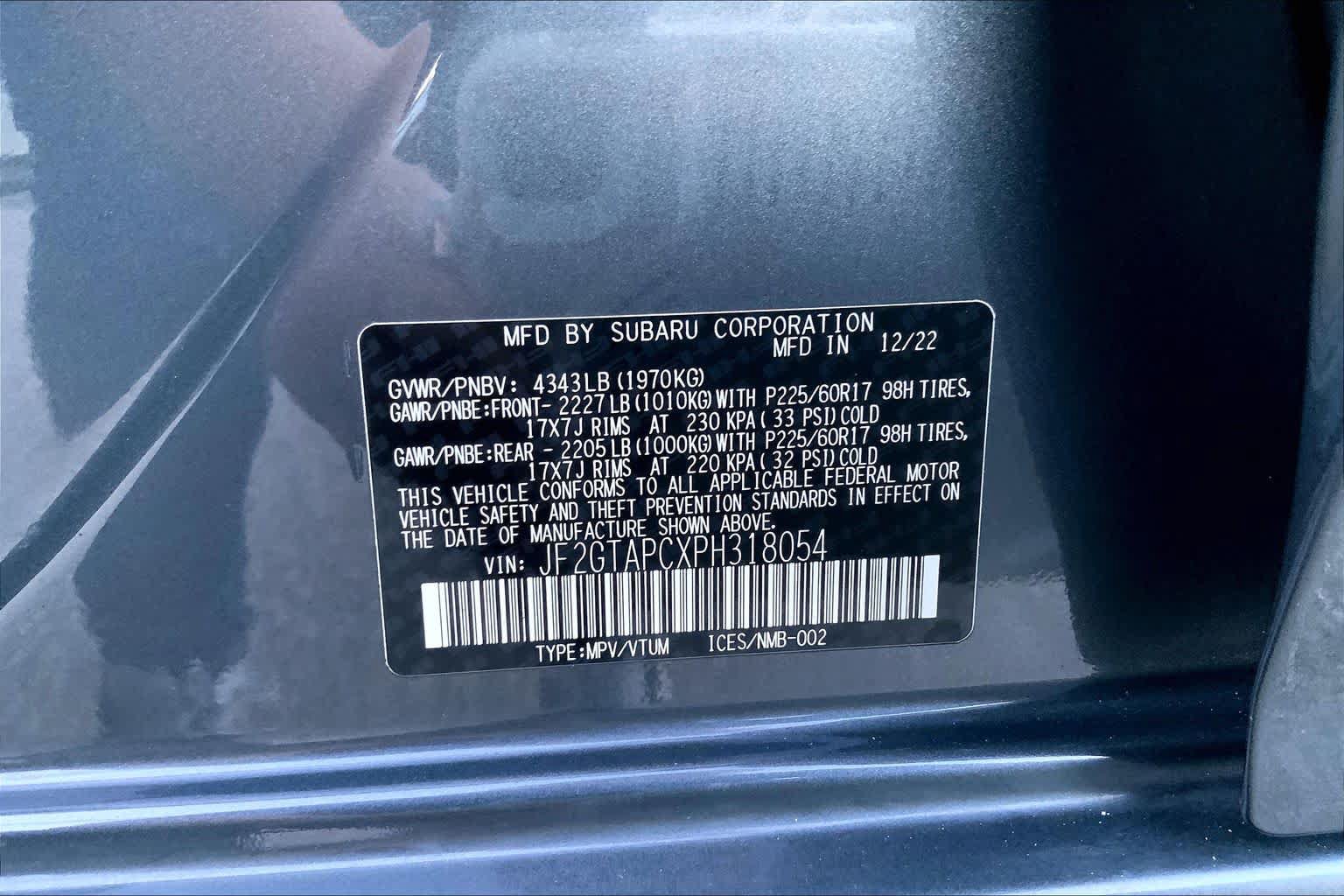 Used 2023 Subaru Crosstrek 2.0i Premium AWD/4WD image 33