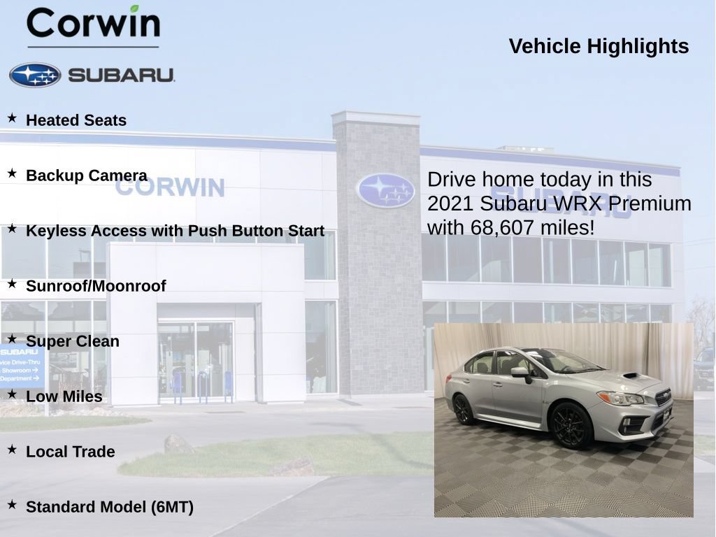 Used 2021 Subaru WRX Premium AWD/4WD image 6
