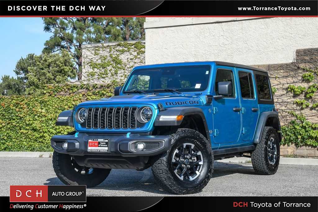 Used 2024 Jeep Wrangler Unlimited Rubicon 4xe w/ Convenience Group AWD/4WD image 1