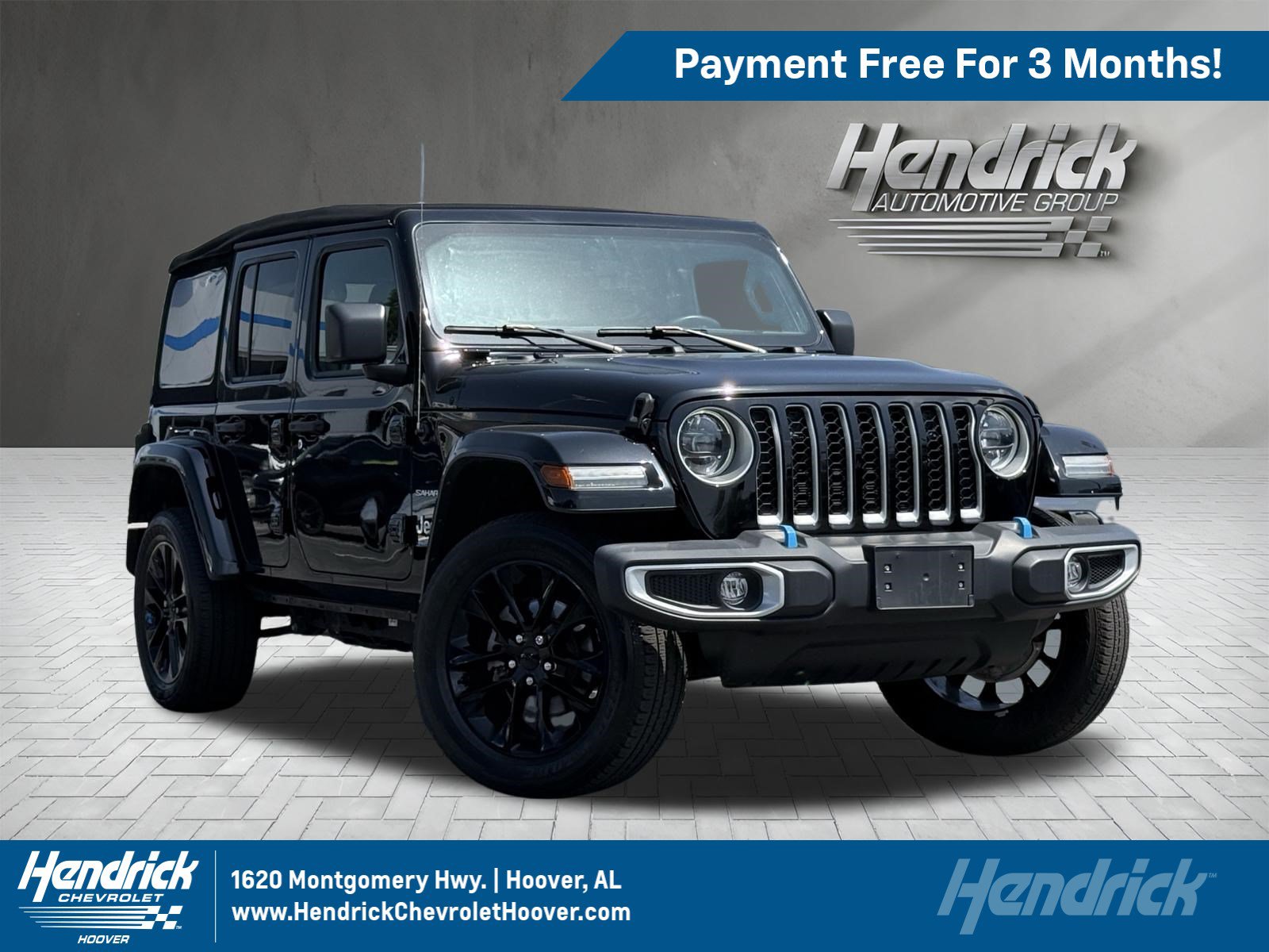 Used 2023 Jeep Wrangler Unlimited Sahara w/ Cold Weather Group AWD/4WD image 1