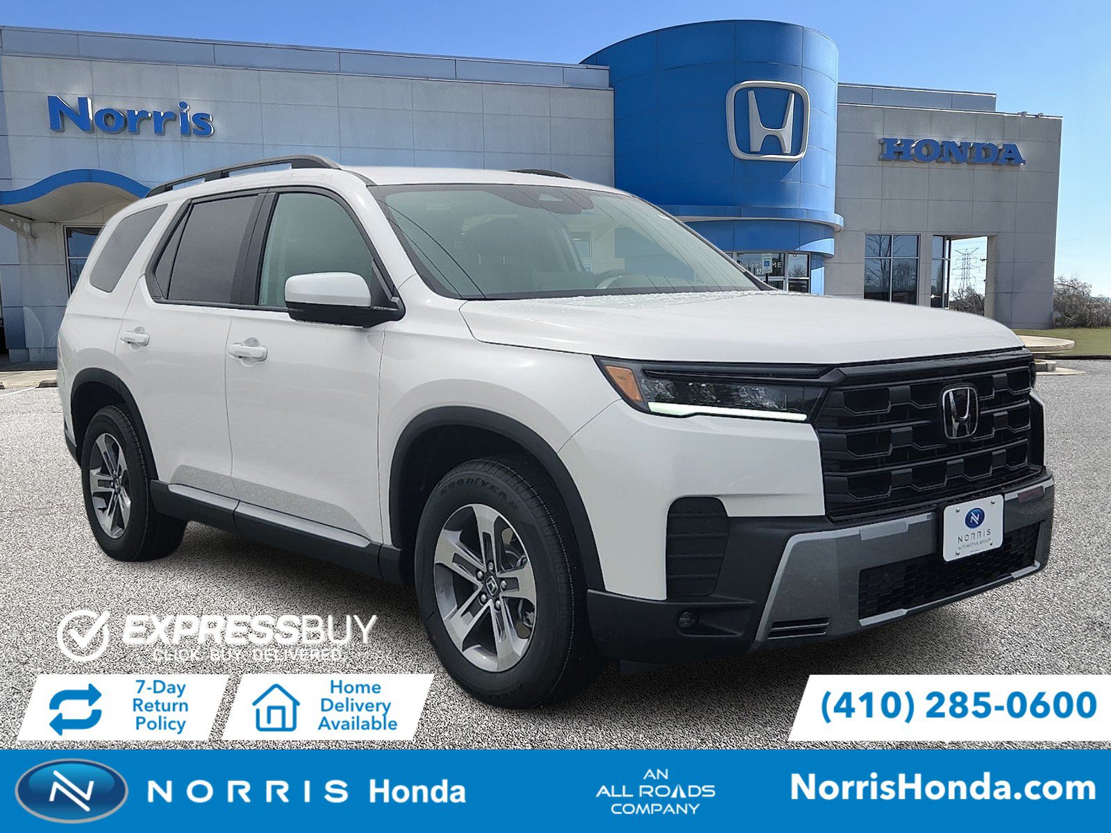 New 2026 Honda Pilot EX-L
