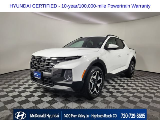 Certified 2024 Hyundai Santa Cruz Limited