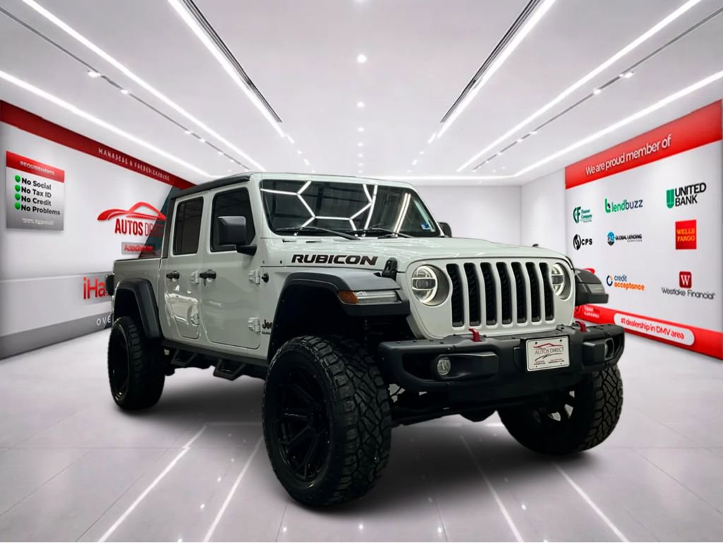 Used 2021 Jeep Gladiator Rubicon w/ Uconnect 4C Nav & Sound Group AWD/4WD image 2