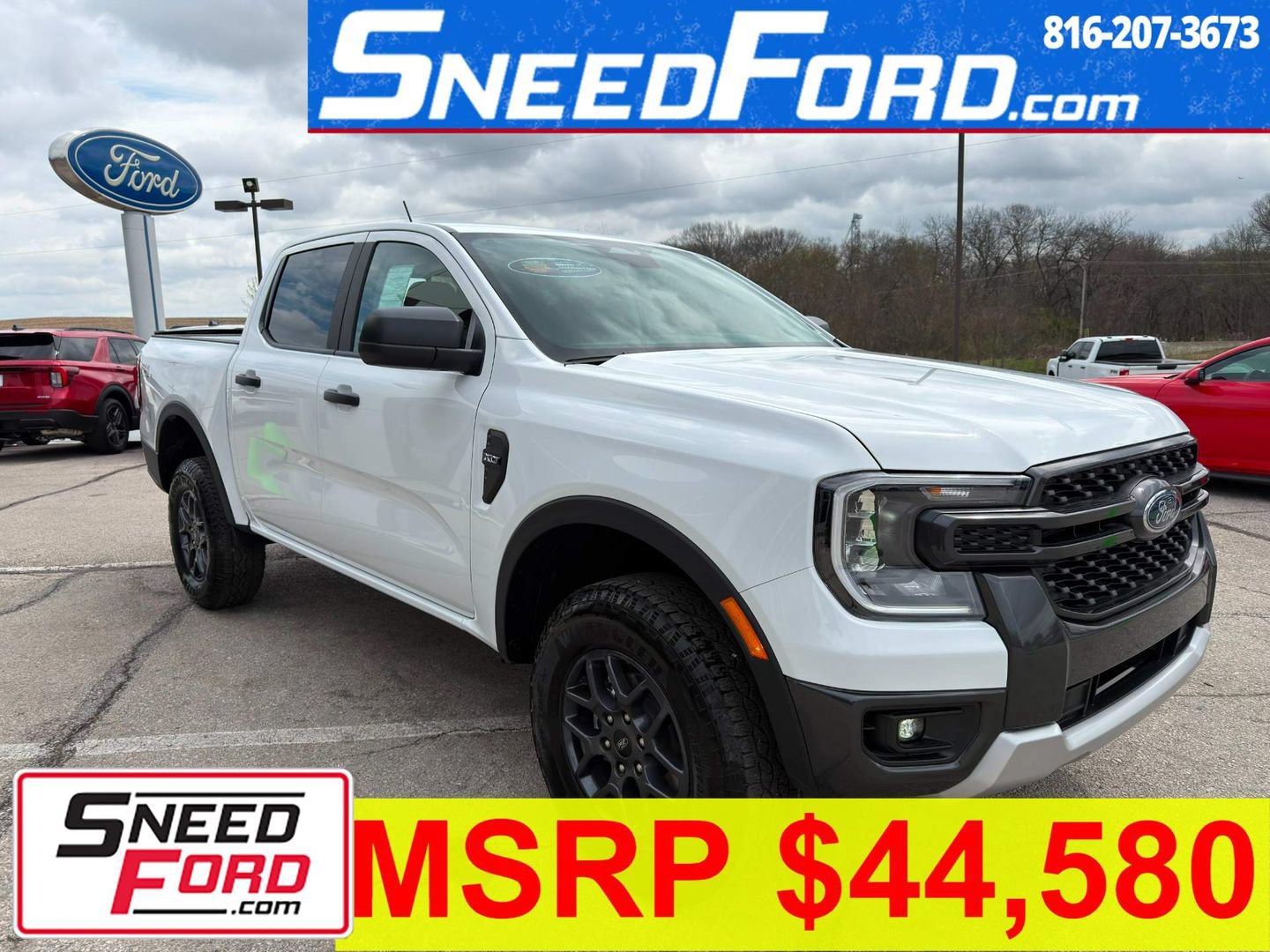 New 2026 Ford Ranger XLT w/ Equipment Group 301A High
