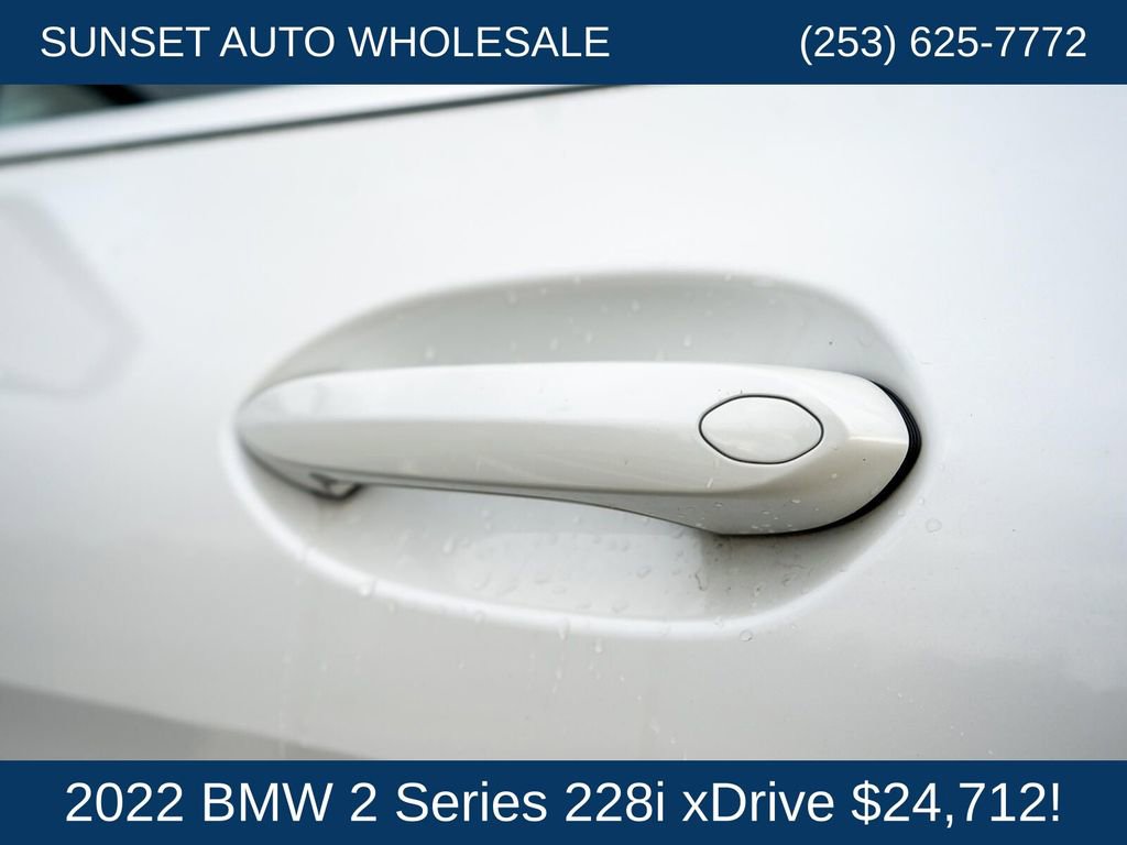 Used 2022 BMW 228i xDrive Gran Coupe w/ Convenience Package AWD/4WD image 30